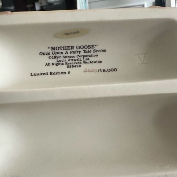 Memories of Yesterday Once Upon aFairy Tale Series Mother Goose Ltd Ed. Figurine - Picture 5 of 7